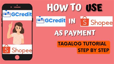 use gcredit for shopee